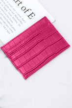 Load image into Gallery viewer, Croc Pattern Card Holder Wallet