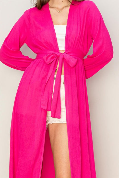 Coastal Cowgirl Duster (Pink)