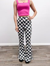 Load image into Gallery viewer, Checkmate Flared Pants